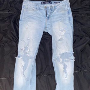 Hollister ripped jeans